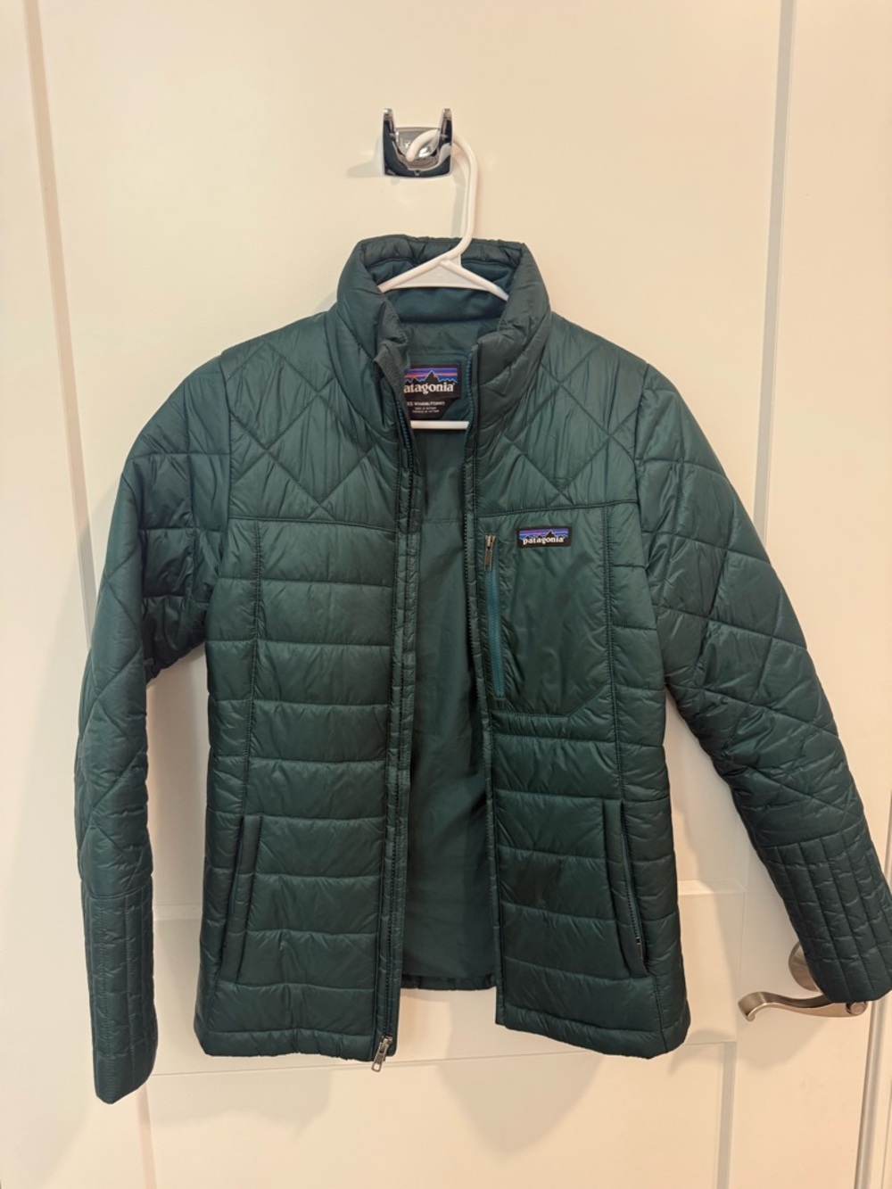 Patagonia Green Quilted Packable Jacket